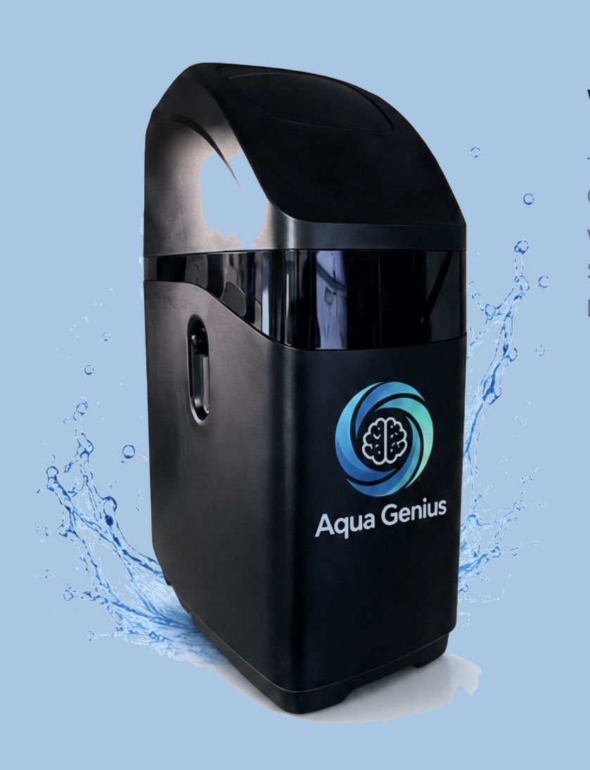 Aqua Genius Water Softener — front view